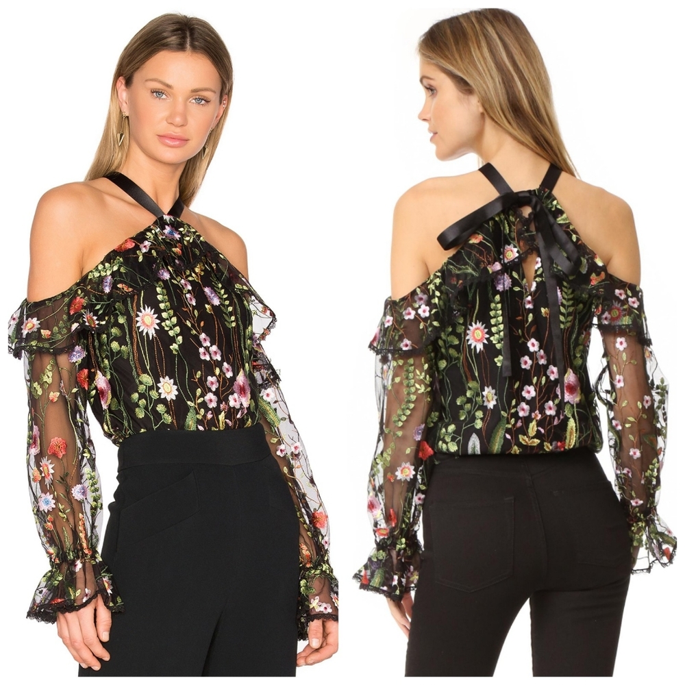 Alexis Kylie Embroidered Top